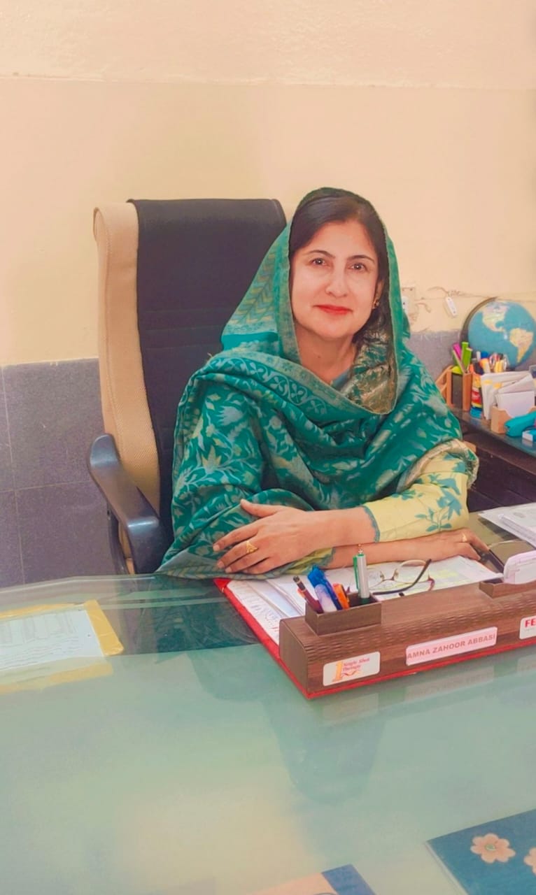 Ms. Amna Zahoor abbasi