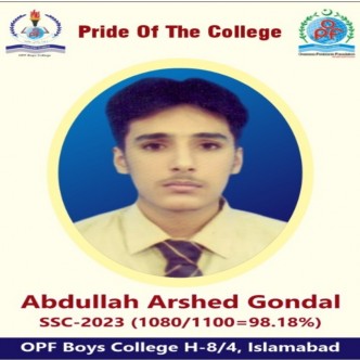 Abdullah Arshed Gondal