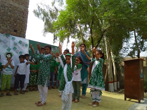 INDEPENDENCE DAY CELEBRATION OPF SCHOOL BHALWAL 