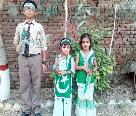 INDEPENDENCE DAY CELEBRATION OPF SCHOOL BHALWAL 