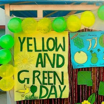 Yellow and Green day