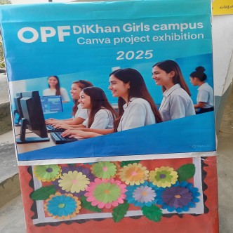 Canva based Computer projects exhibition