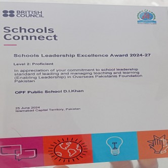 Schools leadership excellence award 2024-2027