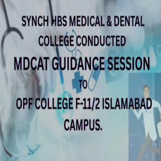 MDCAT Guidance Session at OPF F-11 Islamabad