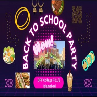 WoW Week (Week of Welcome) and Back to School Party