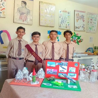 Matric students bserving Youm-e-Takbeer