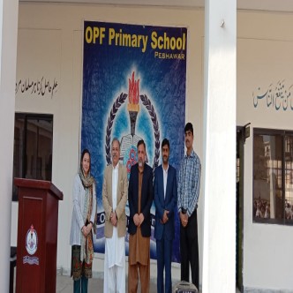 First Visit of Director General Education Division OPF